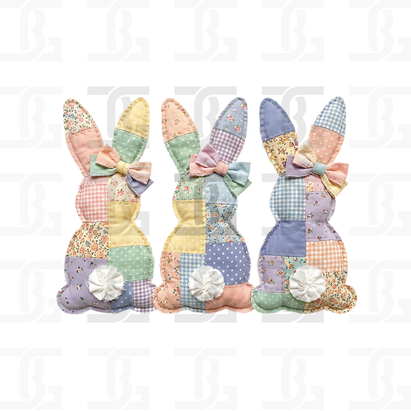 Patched Bunnies Transfer