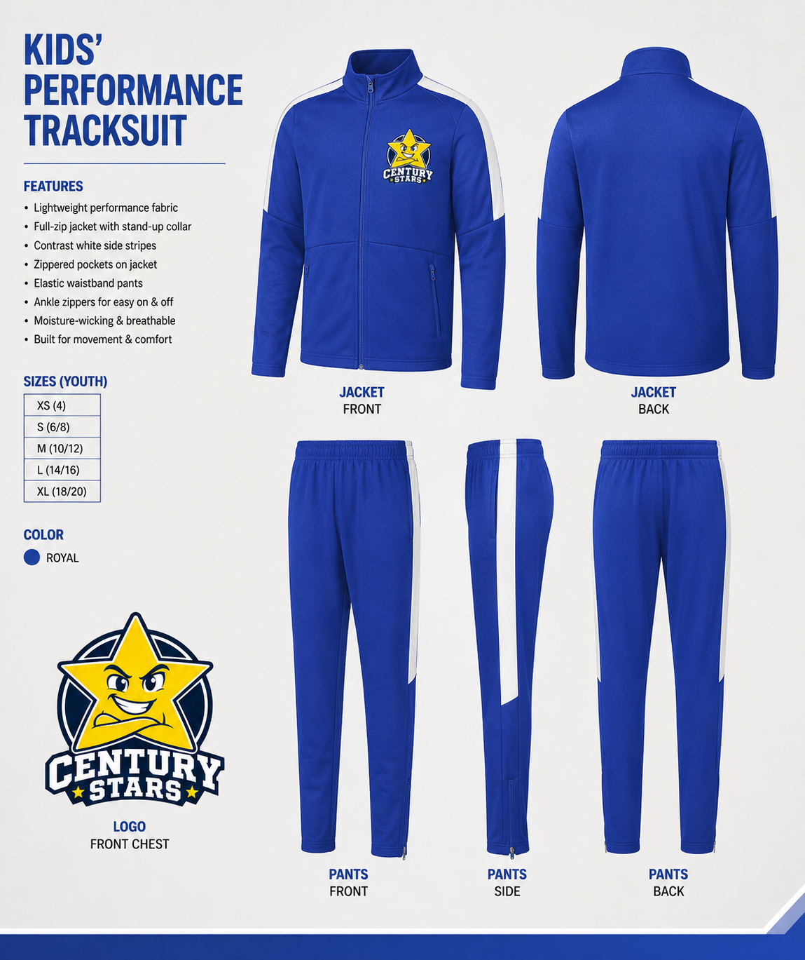 Century Stars Tracksuit