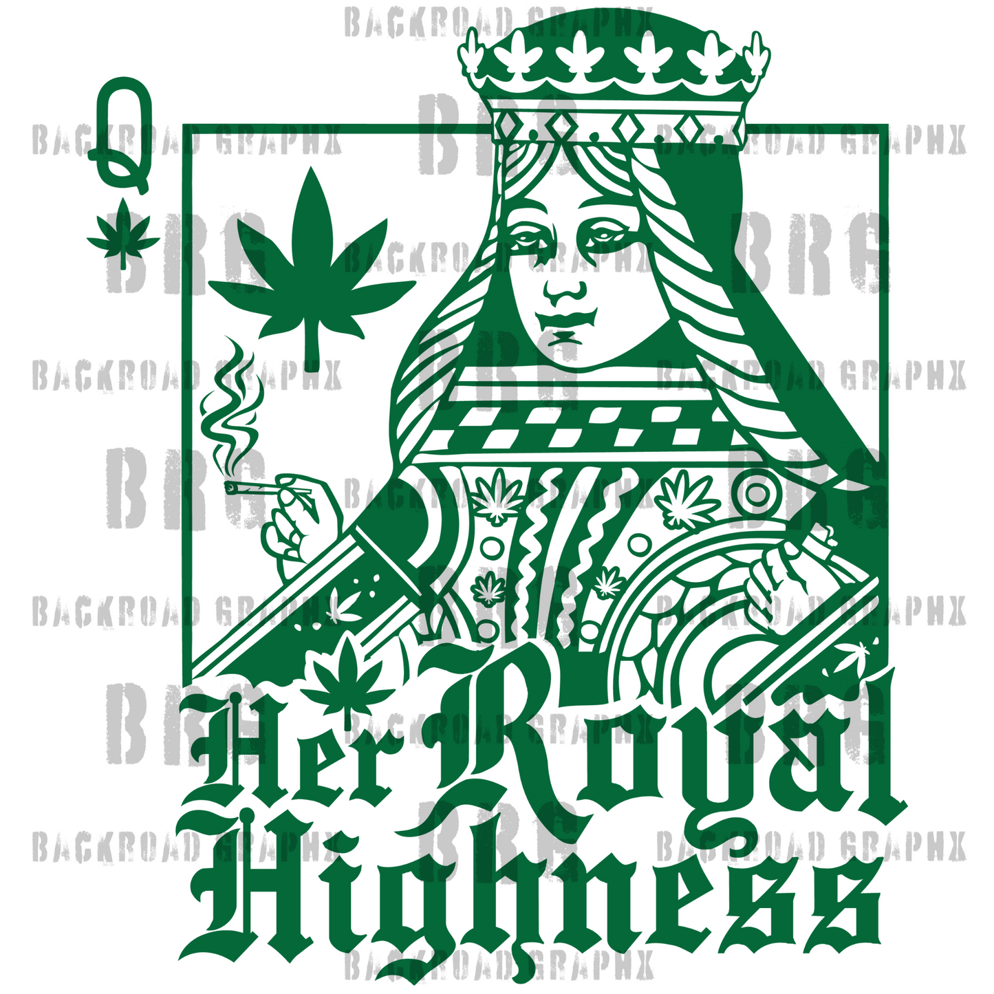 Her Highness Transfer Backroad Graphx Best DTF Transfers Near Me UVDTF Stickers decals embroidery swag heat transfers direct to film