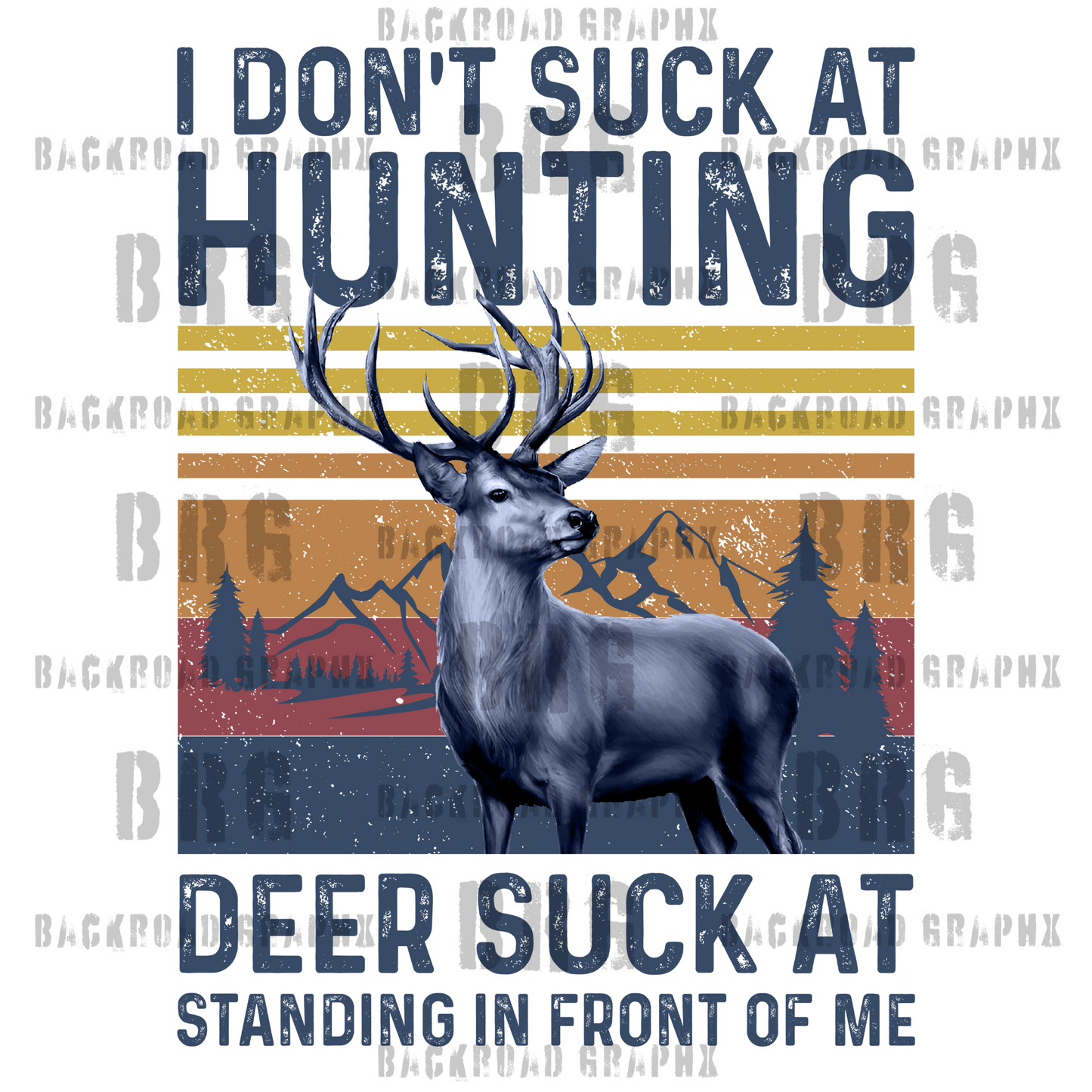 Deer Suck Transfer Backroad Graphx Best DTF Transfers Near Me UVDTF Stickers decals embroidery swag heat transfers direct to film