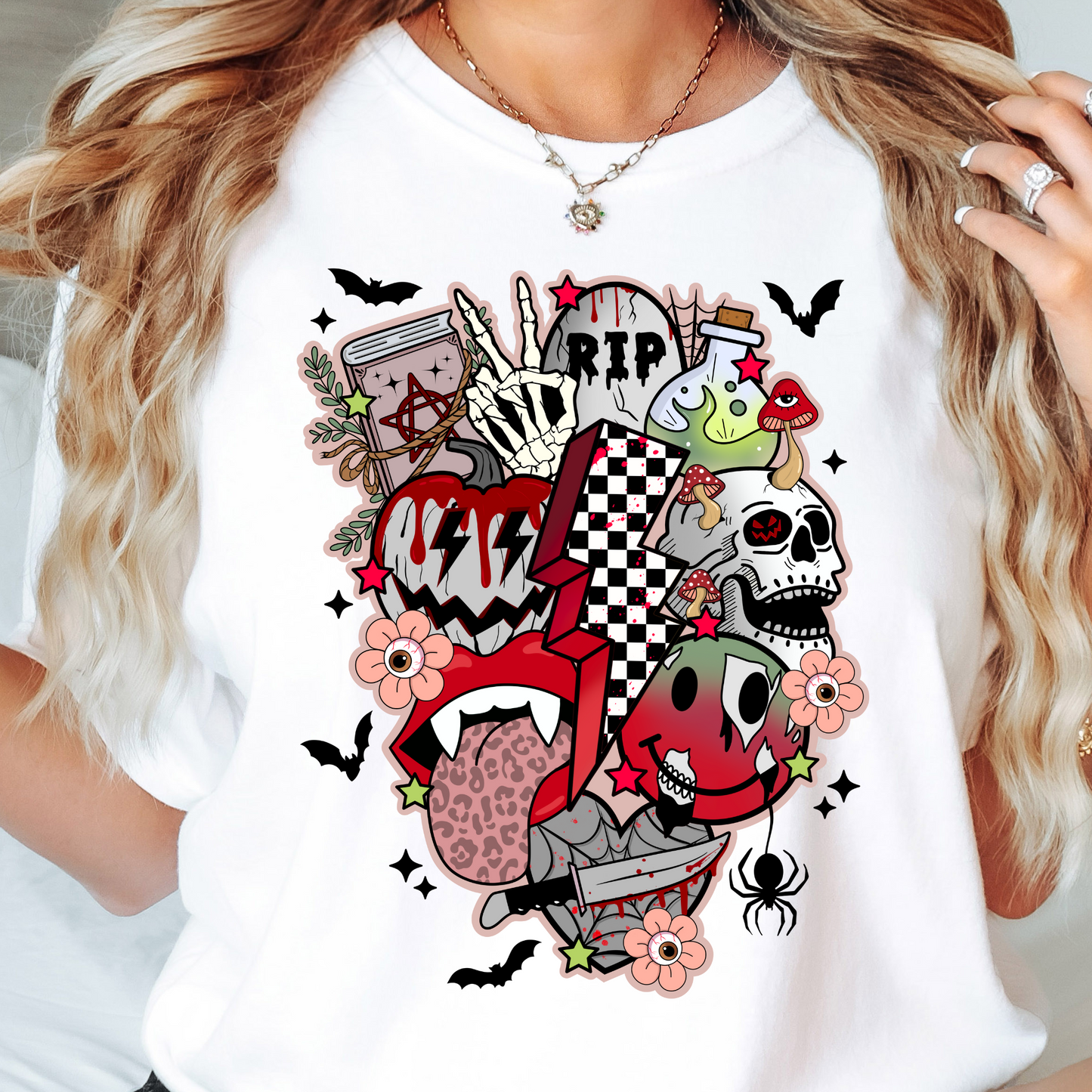 Halloween Red Backroad Graphx Best DTF Transfers Near Me UVDTF Stickers decals embroidery swag heat transfers direct to film