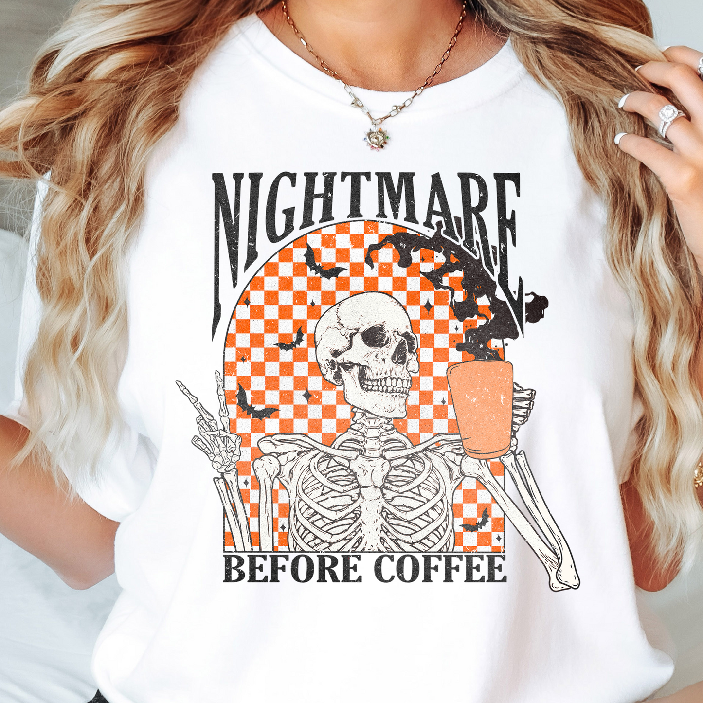 Nightmare Before Coffee Backroad Graphx Best DTF Transfers Near Me UVDTF Stickers decals embroidery swag heat transfers direct to film