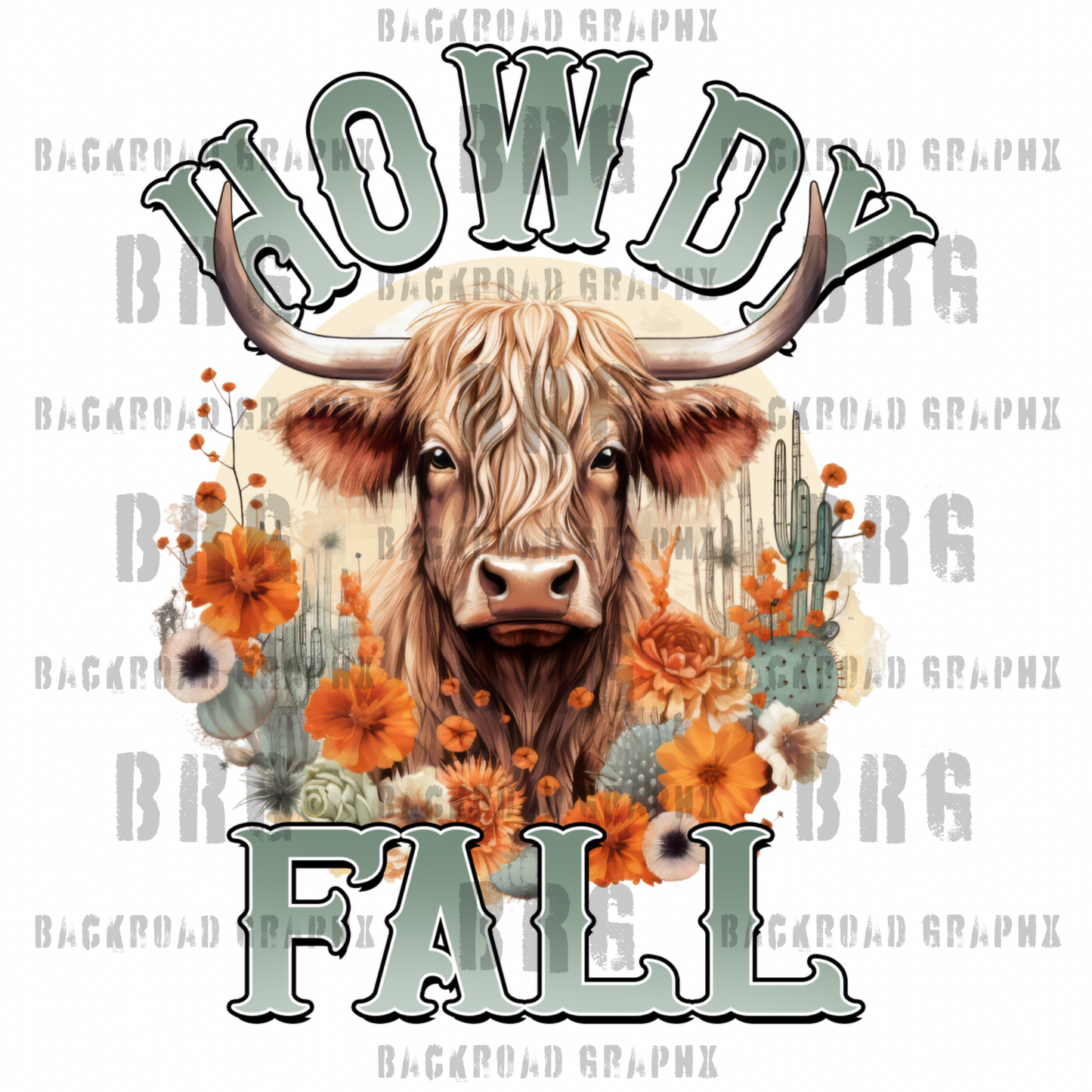 Howdy Fall Transfer Backroad Graphx Best DTF Transfers Near Me UVDTF Stickers decals embroidery swag heat transfers direct to film