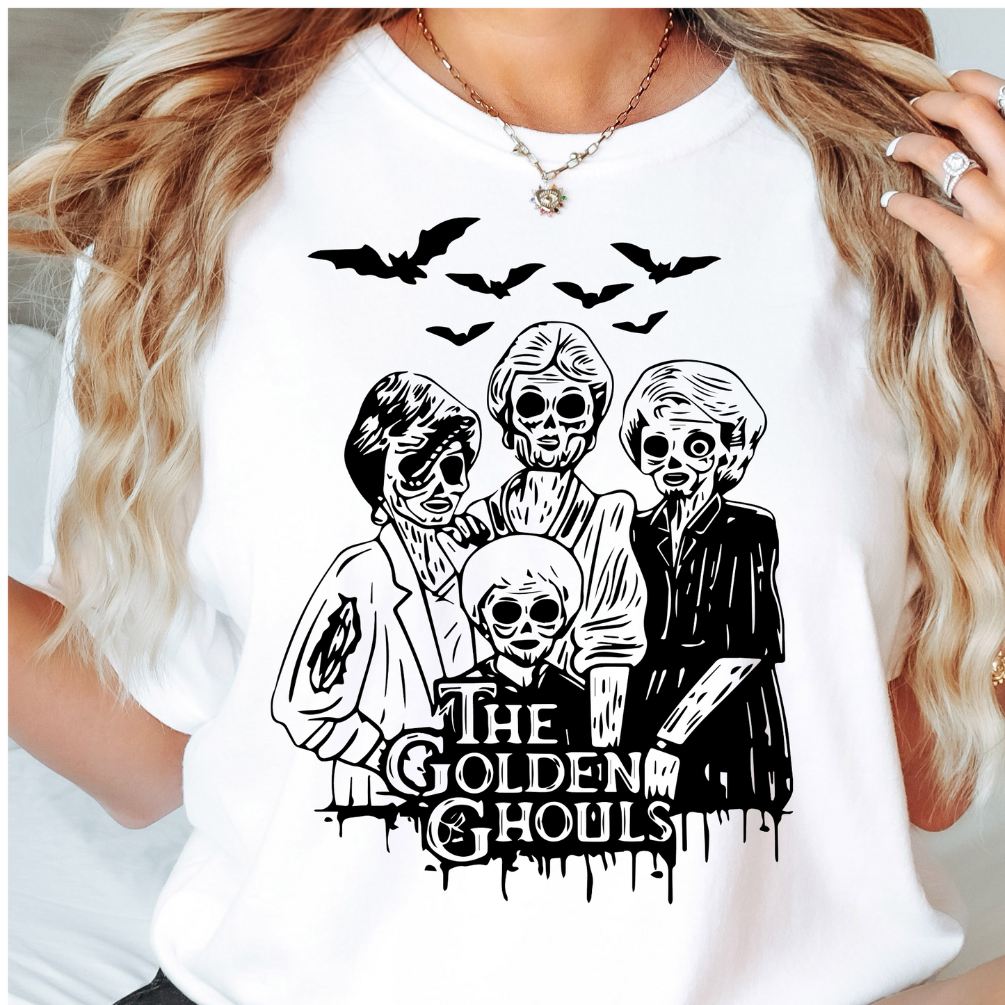Golden Ghouls transfer Backroad Graphx Best DTF Transfers Near Me UVDTF Stickers decals embroidery swag heat transfers direct to film
