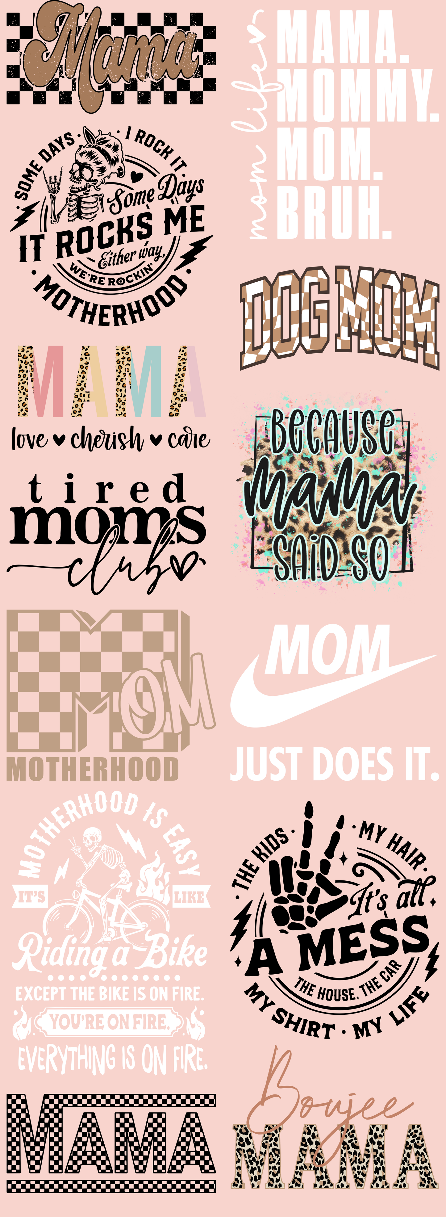 MOM Premade Gangsheet 22x60