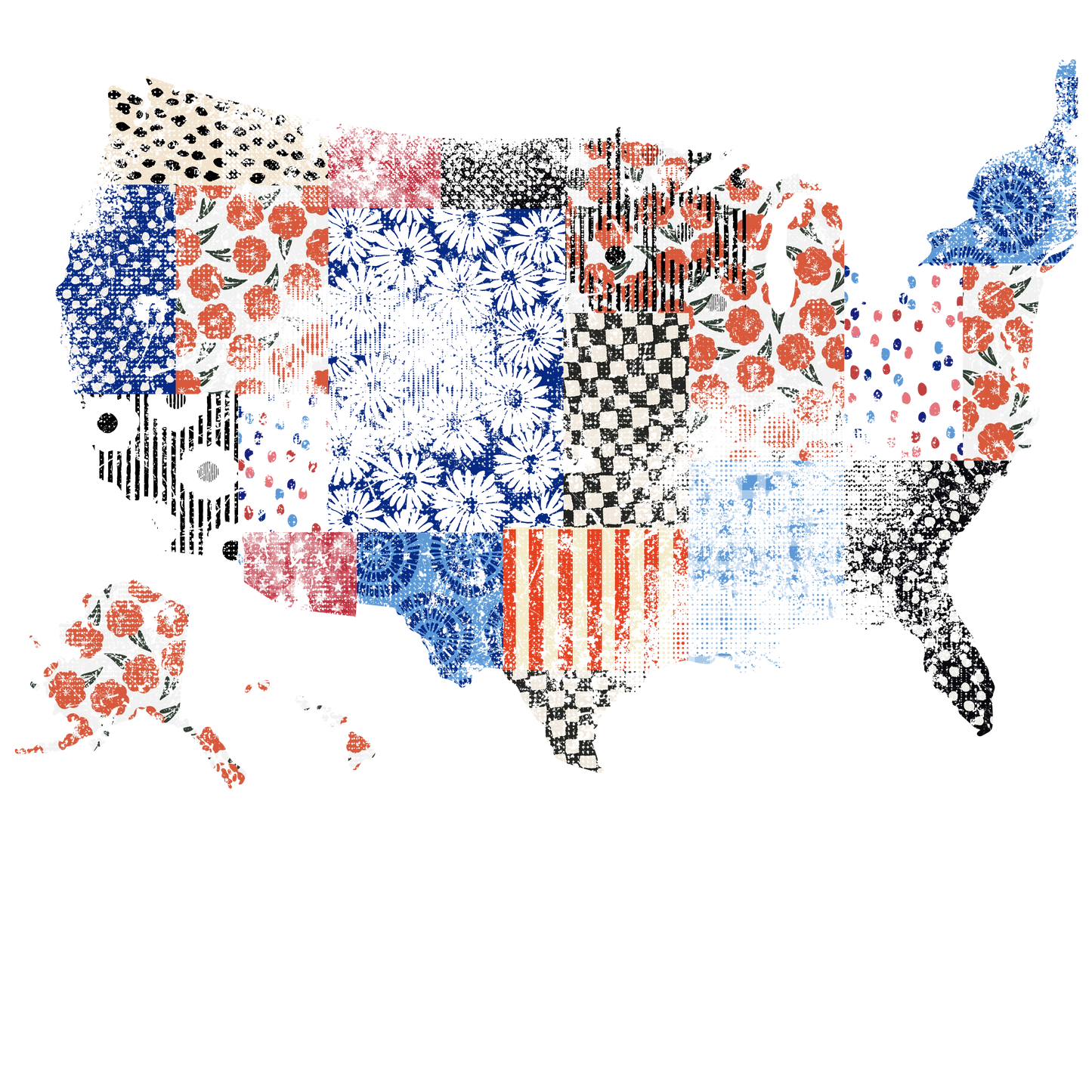USA Pieced Backroad Graphx Best DTF Transfers Near Me UVDTF Stickers decals embroidery swag heat transfers direct to film