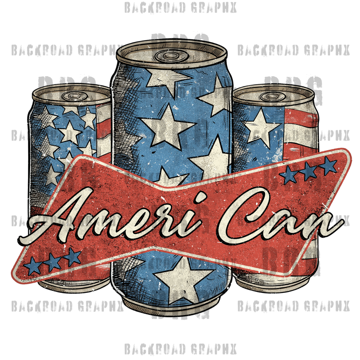 Ameri-Can Backroad Graphx Best DTF Transfers Near Me UVDTF Stickers decals embroidery swag heat transfers direct to film