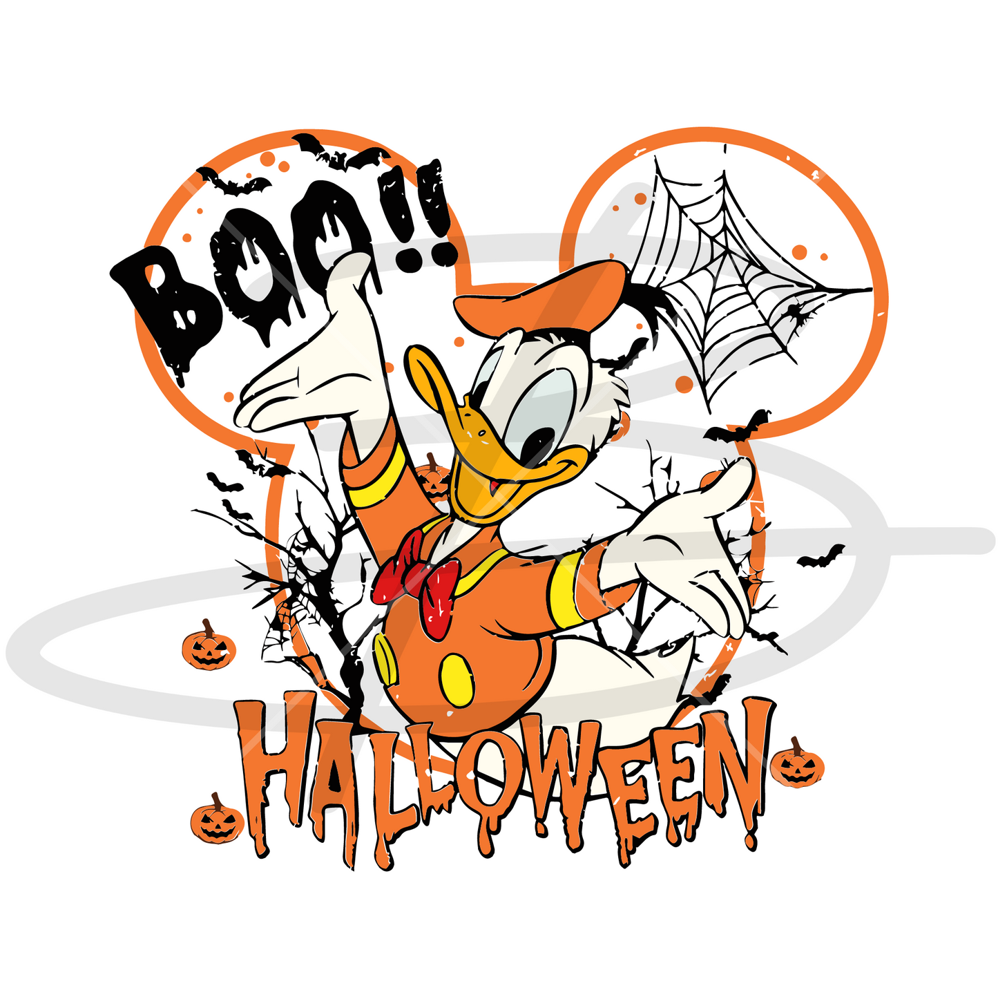 Mickey and the Gang Halloween Donald Backroad Graphx Best DTF Transfers Near Me UVDTF Stickers decals embroidery swag heat transfers direct to film