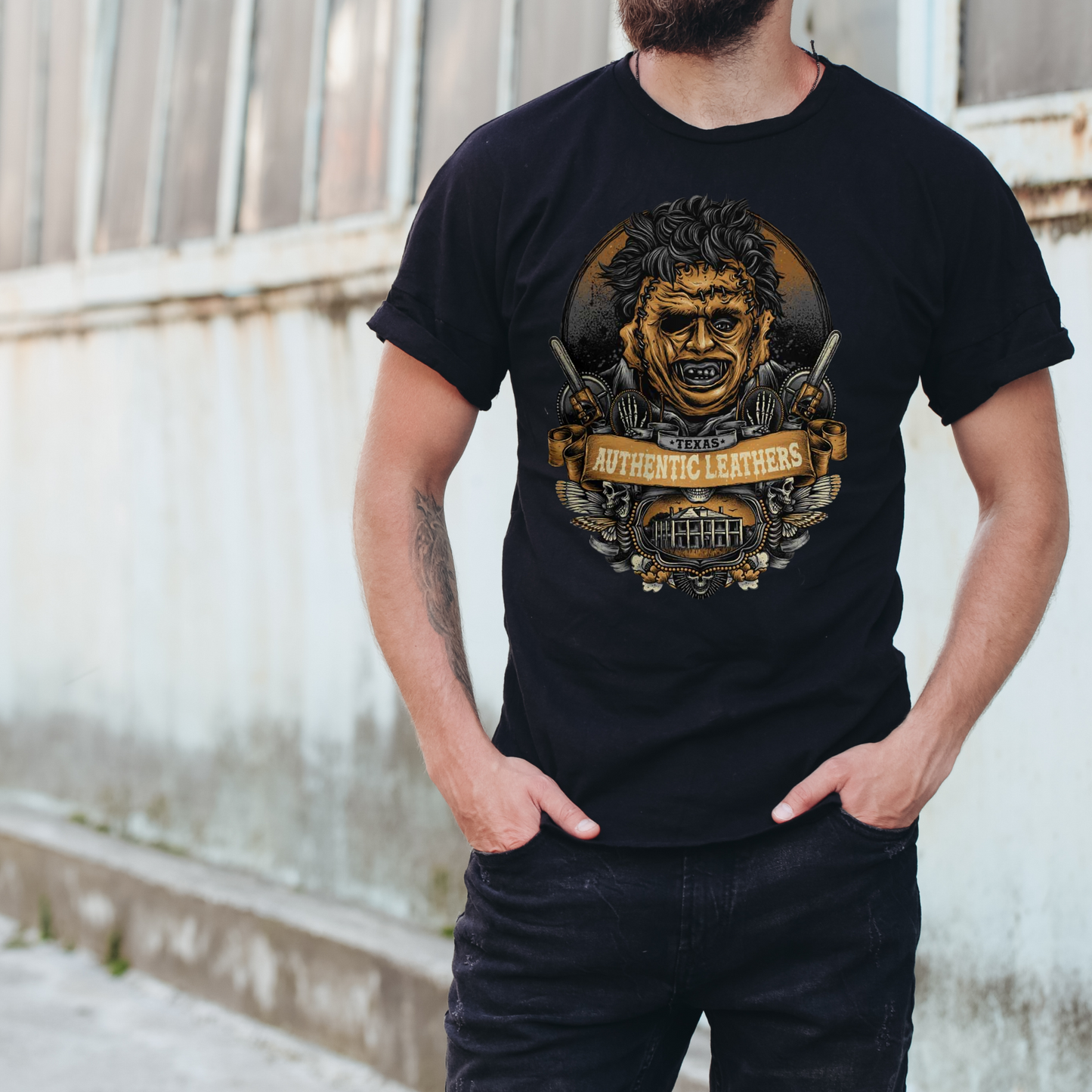 Texas Chainsaw Backroad Graphx Best DTF Transfers Near Me UVDTF Stickers decals embroidery swag heat transfers direct to film