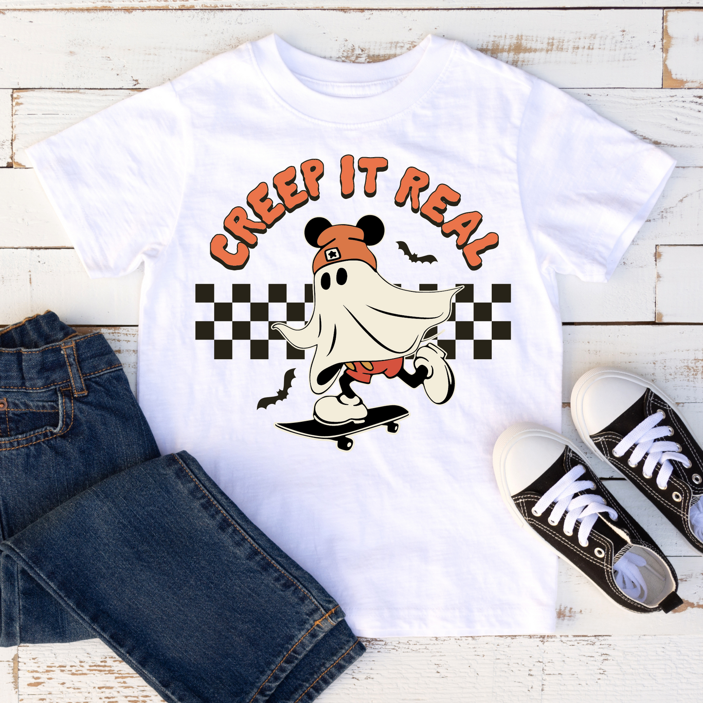 Creep it real transfer Backroad Graphx Best DTF Transfers Near Me UVDTF Stickers decals embroidery swag heat transfers direct to film