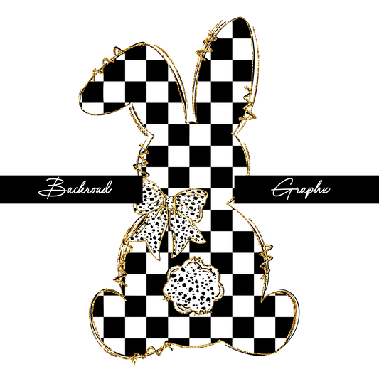 Checkered Bunny Transfer