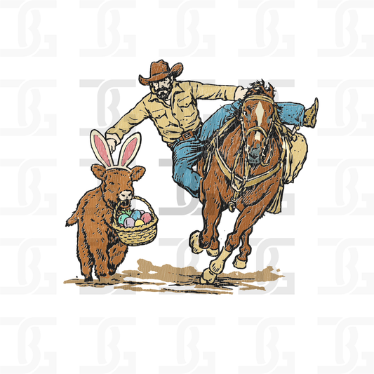 Cowboy Easter Transfer