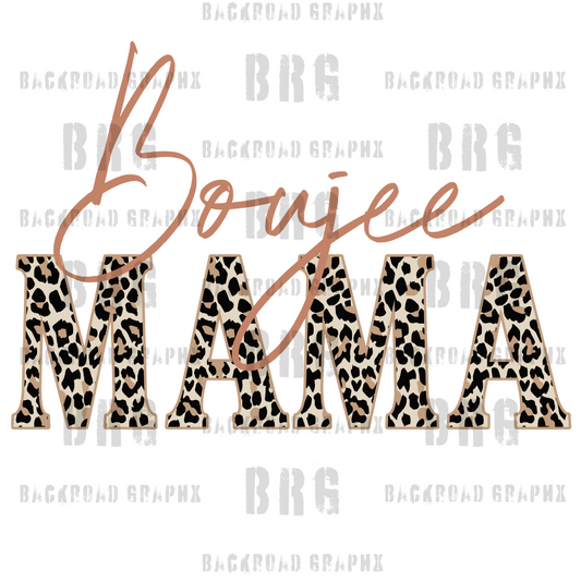 Boujee MAMA Transfer Backroad Graphx Best DTF Transfers Near Me UVDTF Stickers decals embroidery swag heat transfers direct to film