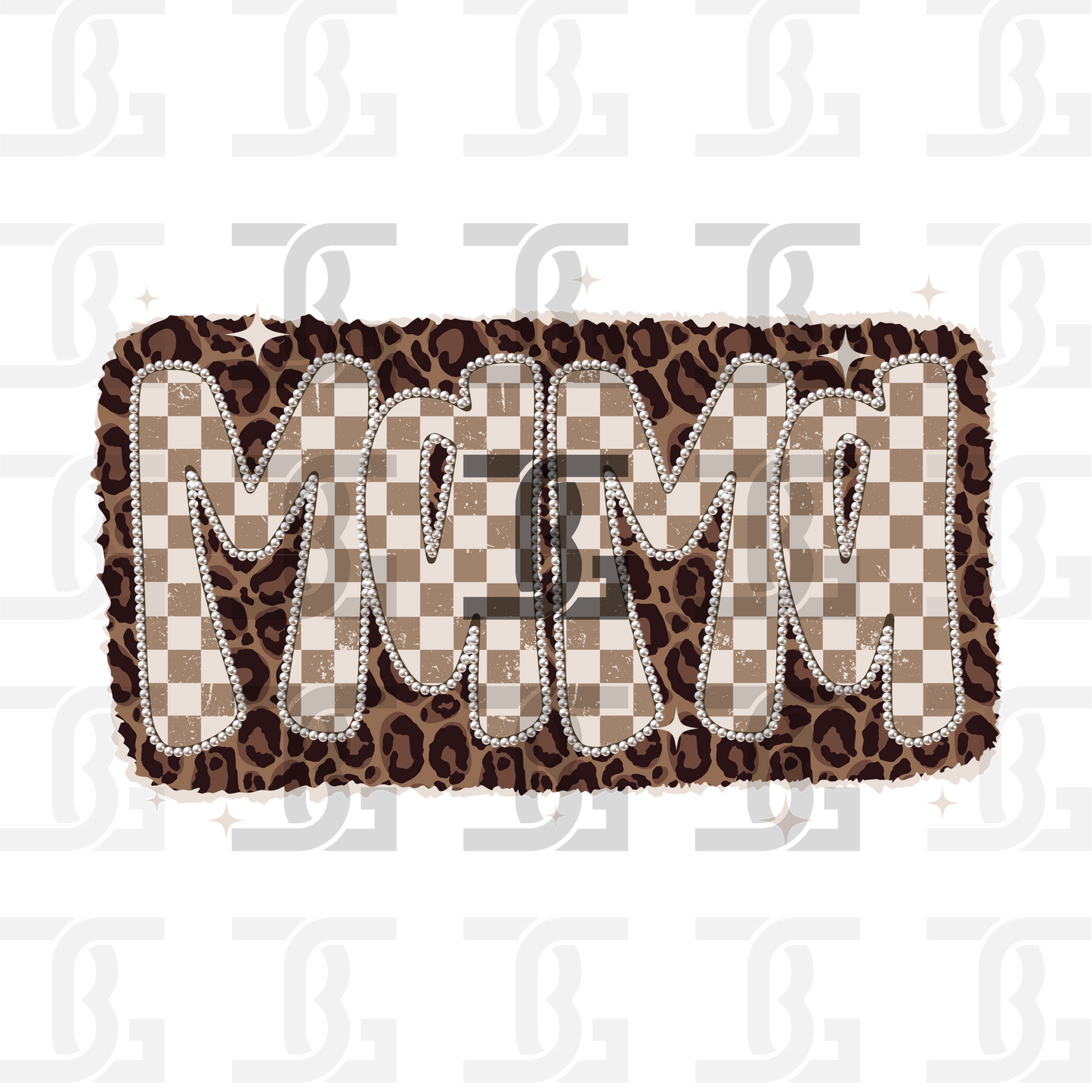 Checkered Cheetah Mama