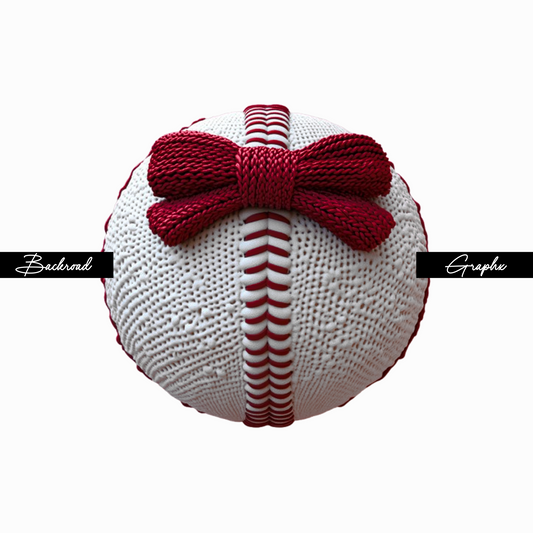 3D Knit Baseball Transfer