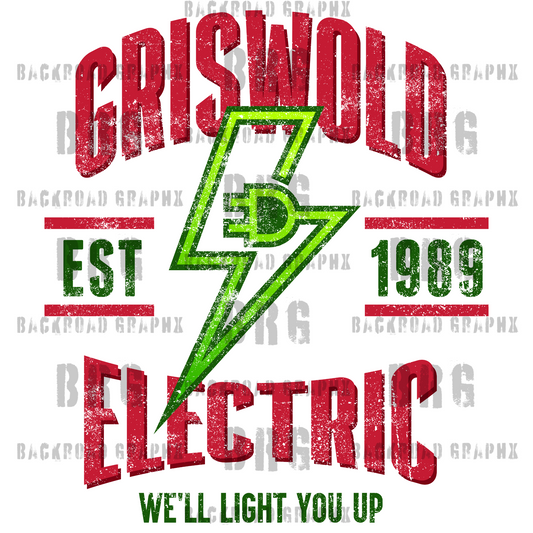 Griswold Electric Transfer Backroad Graphx Best DTF Transfers Near Me UVDTF Stickers decals embroidery swag heat transfers direct to film