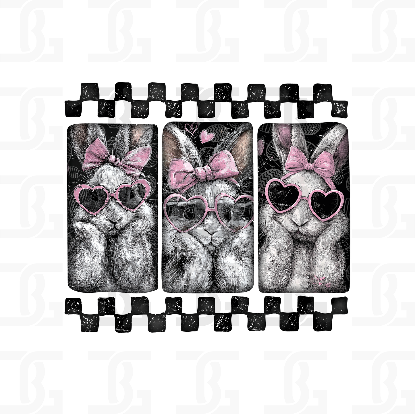 Bunny Poses Transfer
