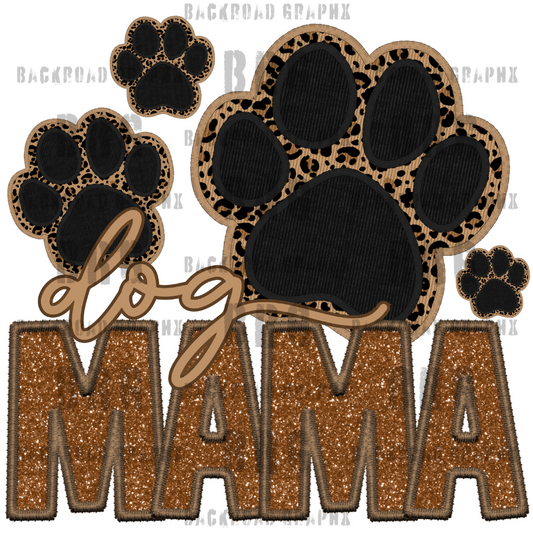 Dog Mama Transfer Backroad Graphx Best DTF Transfers Near Me UVDTF Stickers decals embroidery swag heat transfers direct to film