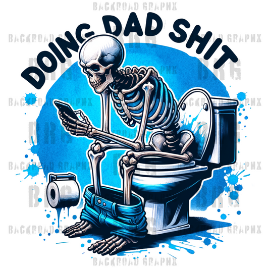Doing Dad Shit Transfer Backroad Graphx Best DTF Transfers Near Me UVDTF Stickers decals embroidery swag heat transfers direct to film