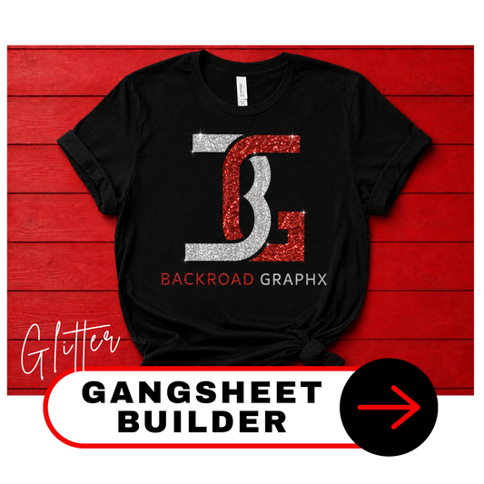 Gang Sheet Builder For GLITTER DTF