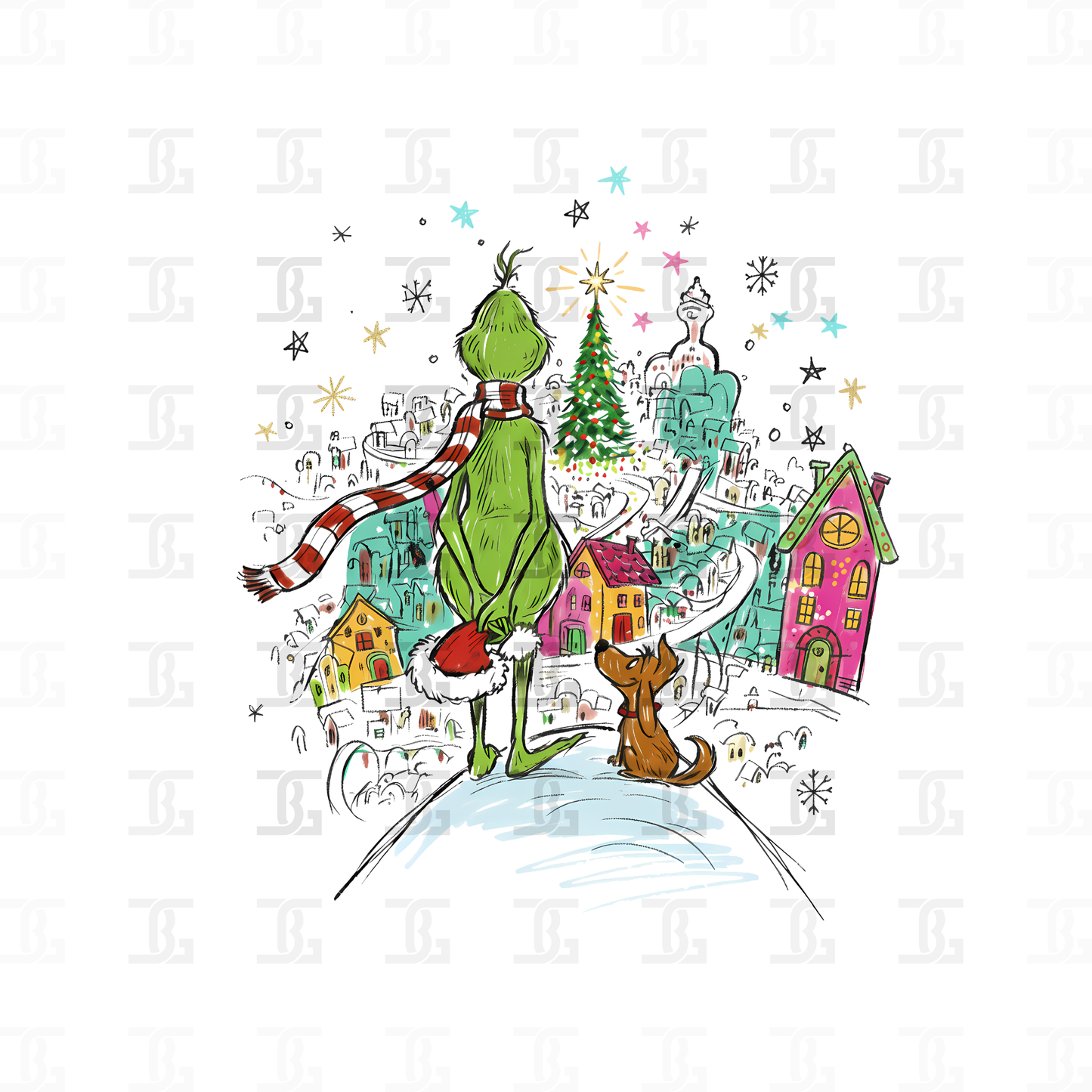 Grinch Whoville Transfer