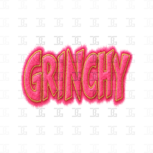 Pink Grinchy Transfer