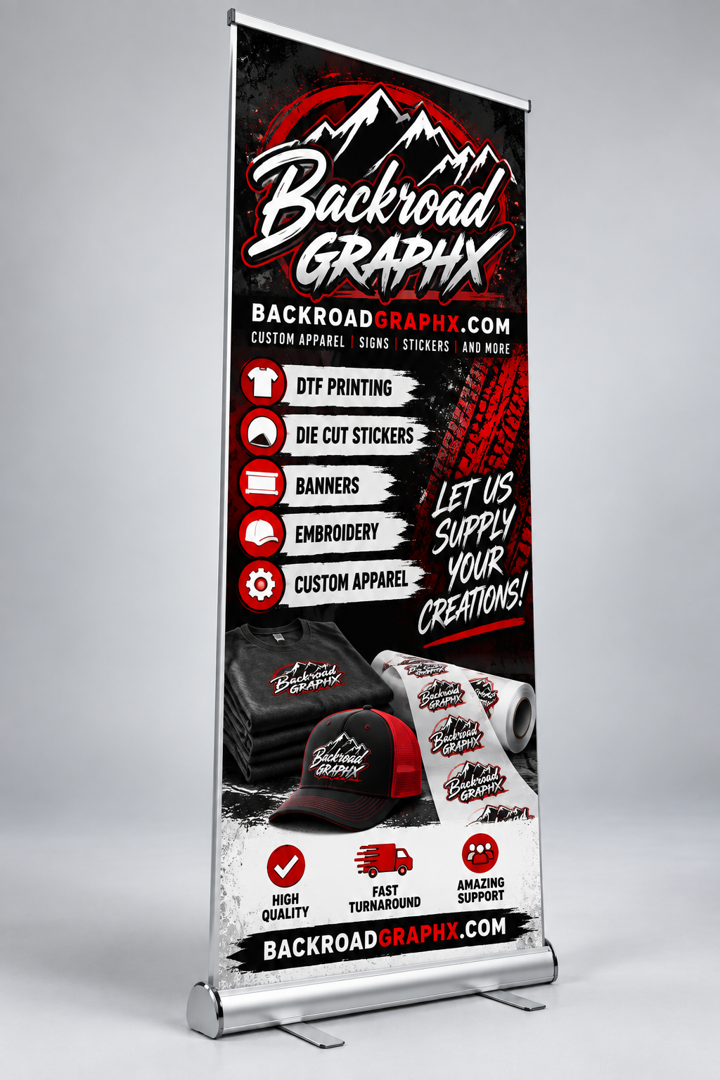 Economy Banner Stand