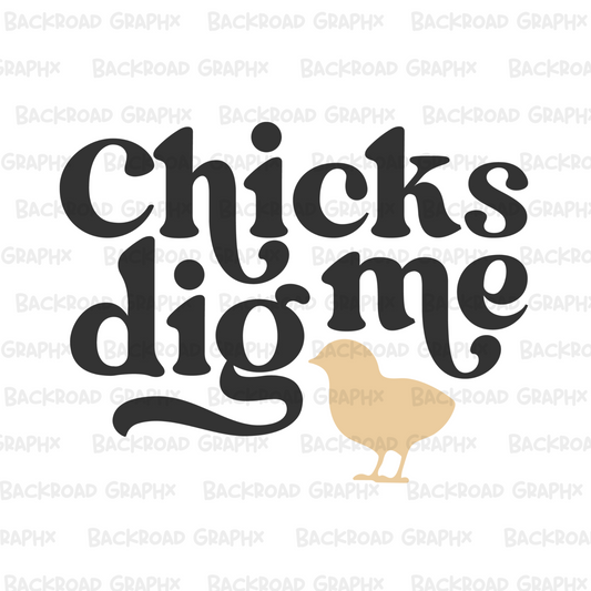 Easter Chicks Dig Me Transfer Backroad Graphx Best DTF Transfers Near Me UVDTF Stickers decals embroidery swag heat transfers direct to film