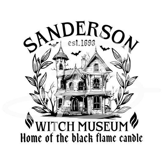 Hocus Pocus Witch Museum Backroad Graphx Best DTF Transfers Near Me UVDTF Stickers decals embroidery swag heat transfers direct to film