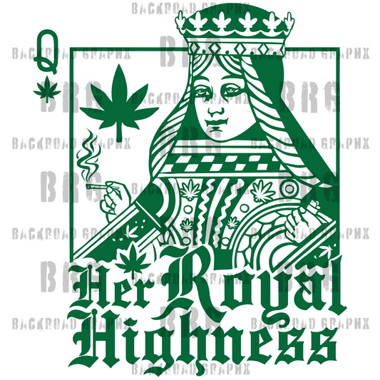 Her Highness Transfer Backroad Graphx Best DTF Transfers Near Me UVDTF Stickers decals embroidery swag heat transfers direct to film