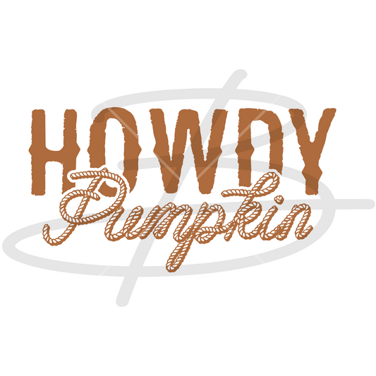 Howdy Pumpkin Transfer Backroad Graphx Best DTF Transfers Near Me UVDTF Stickers decals embroidery swag heat transfers direct to film