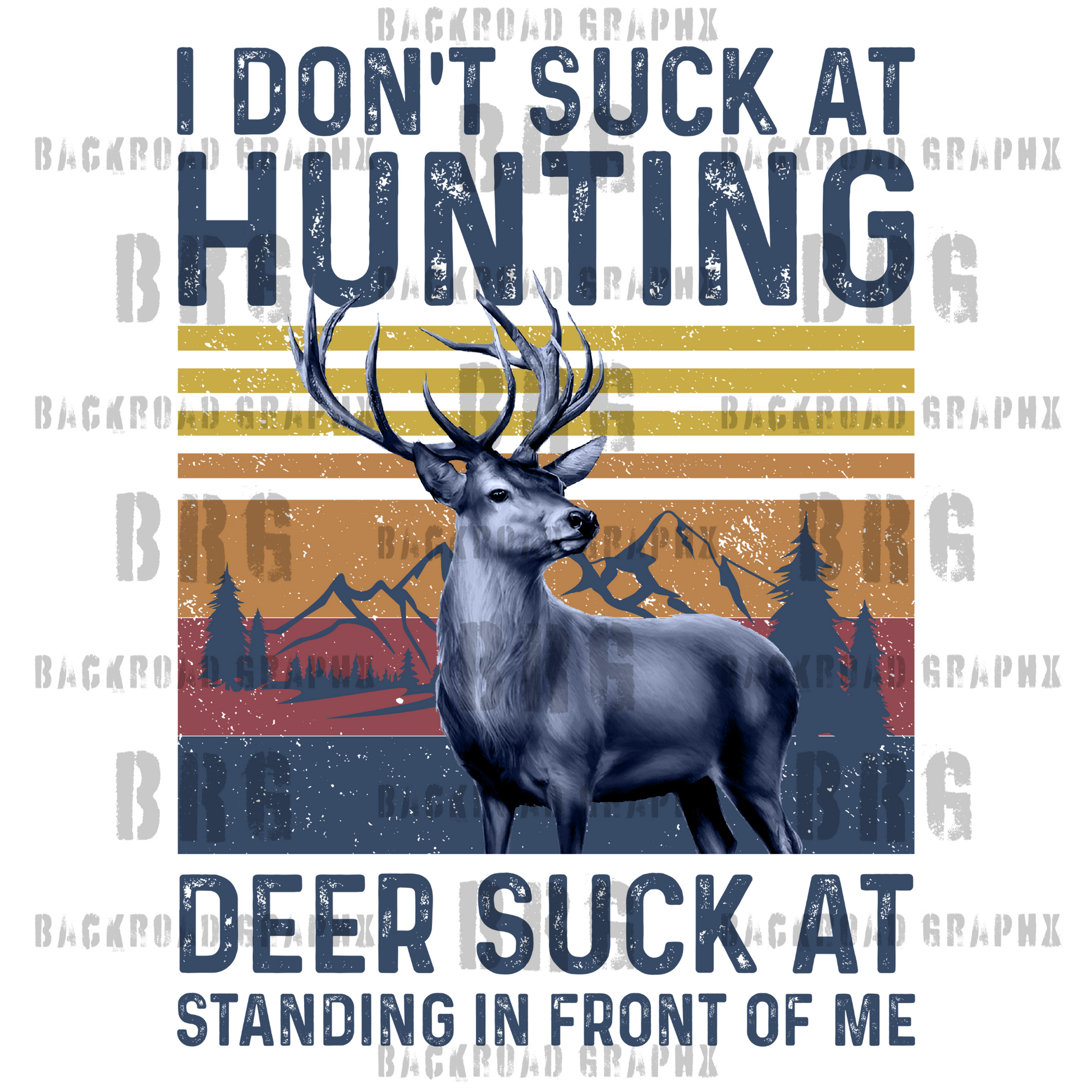 Deer Suck Transfer Backroad Graphx Best DTF Transfers Near Me UVDTF Stickers decals embroidery swag heat transfers direct to film