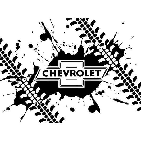 Chevrolet tracks Transfer Backroad Graphx Best DTF Transfers Near Me UVDTF Stickers decals embroidery swag heat transfers direct to film