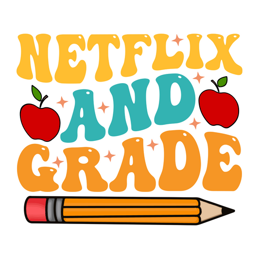 Netflix and Grade Transfer Backroad Graphx Best DTF Transfers Near Me UVDTF Stickers decals embroidery swag heat transfers direct to film