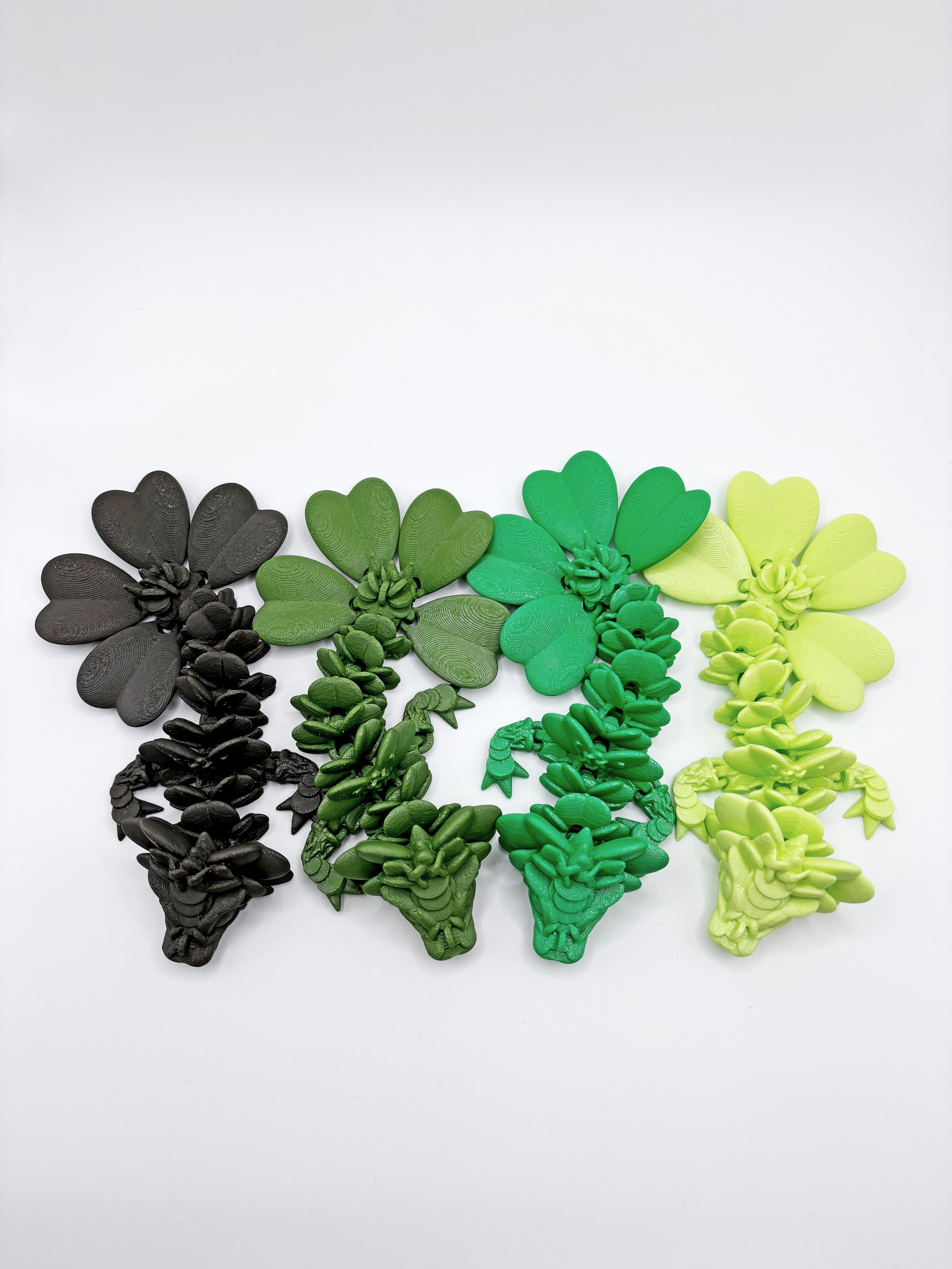 4 Leaf Clover Dragon (keychain) Backroad Graphx Best DTF Transfers Near Me UVDTF Stickers decals embroidery swag heat transfers direct to film