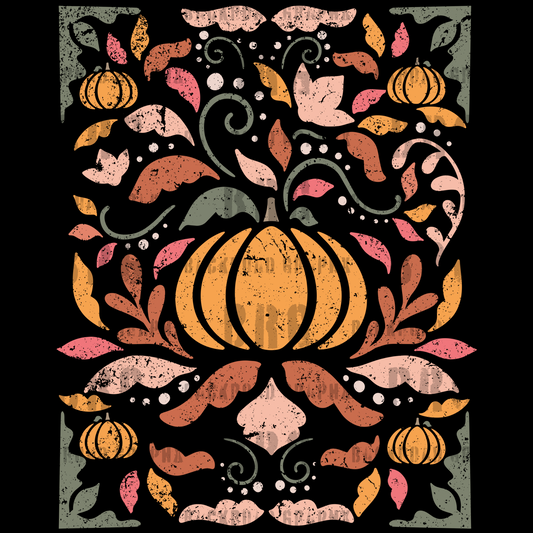 Pumpkin design Transfer Backroad Graphx Best DTF Transfers Near Me UVDTF Stickers decals embroidery swag heat transfers direct to film