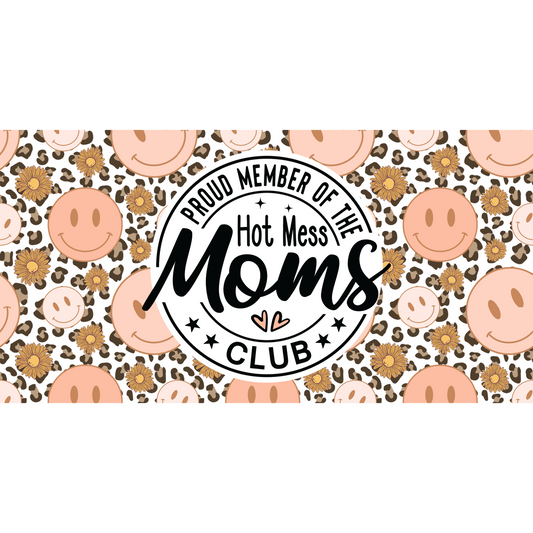 Hot Mess Moms Cup Wrap Backroad Graphx Best DTF Transfers Near Me UVDTF Stickers decals embroidery swag heat transfers direct to film