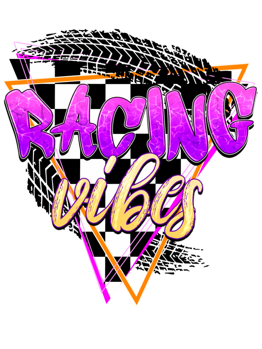 Racing Vibes Transfer Backroad Graphx Best DTF Transfers Near Me UVDTF Stickers decals embroidery swag heat transfers direct to film