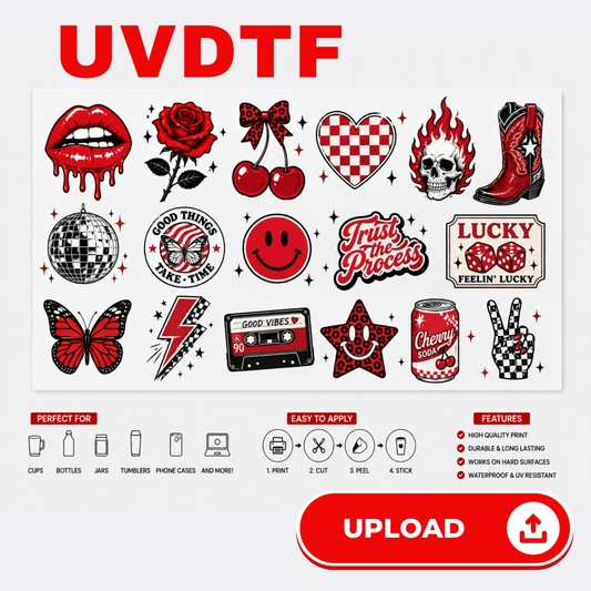 Gang Sheet Upload For UVDTF