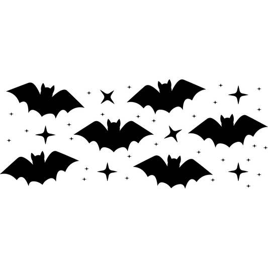 Bats Cup Wrap Backroad Graphx Best DTF Transfers Near Me UVDTF Stickers decals embroidery swag heat transfers direct to film
