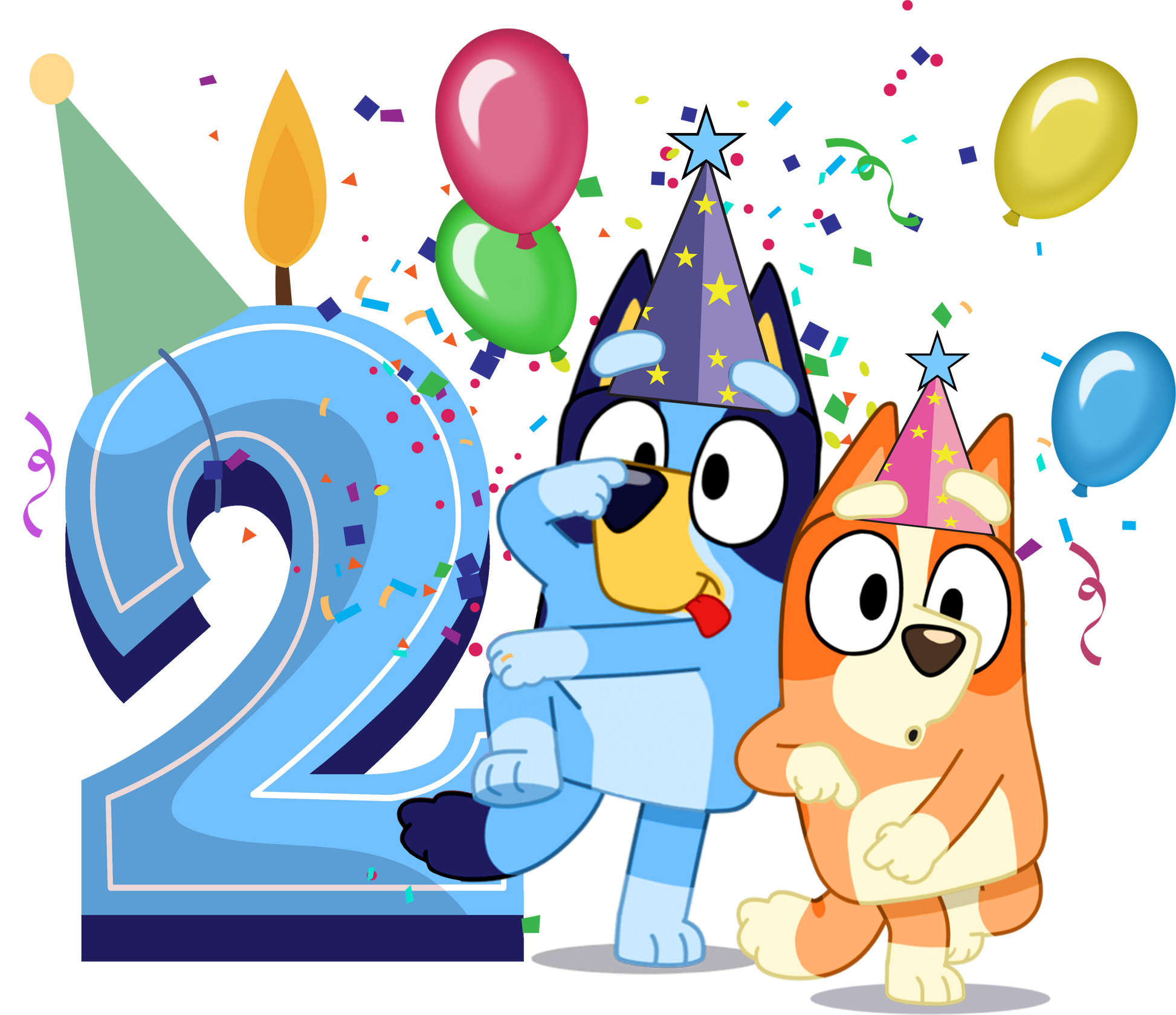 Bluey Birthday Transfer Backroad Graphx Best DTF Transfers Near Me UVDTF Stickers decals embroidery swag heat transfers direct to film