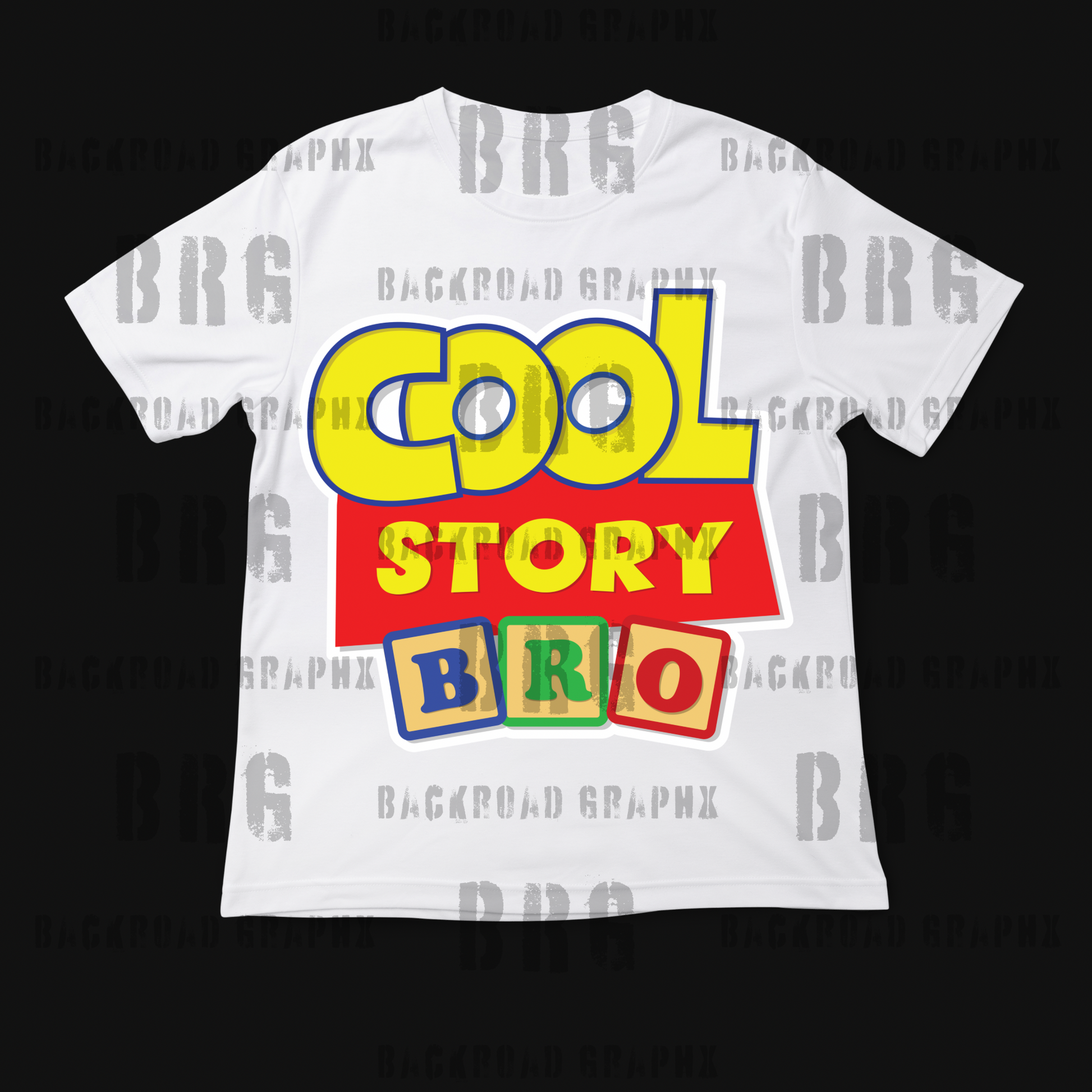 Cool Story Bro transfer Backroad Graphx Best DTF Transfers Near Me UVDTF Stickers decals embroidery swag heat transfers direct to film