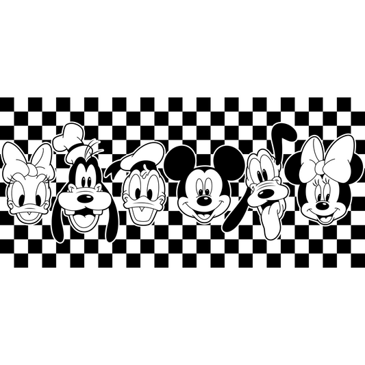Mickey & Friends Cup Wrap Backroad Graphx Best DTF Transfers Near Me UVDTF Stickers decals embroidery swag heat transfers direct to film