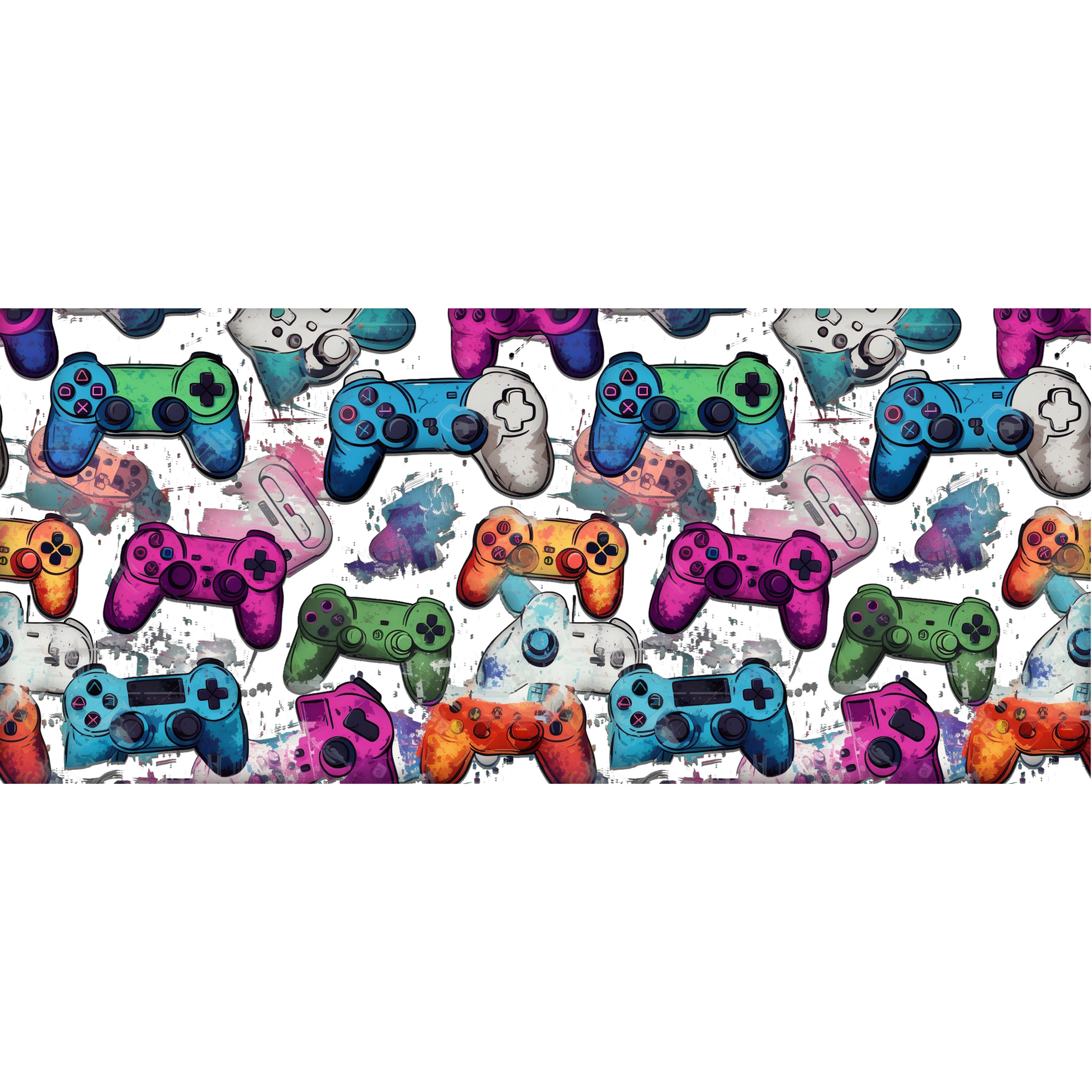 Game Controller Cup Wrap Backroad Graphx Best DTF Transfers Near Me UVDTF Stickers decals embroidery swag heat transfers direct to film