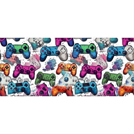 Game Controller Cup Wrap Backroad Graphx Best DTF Transfers Near Me UVDTF Stickers decals embroidery swag heat transfers direct to film