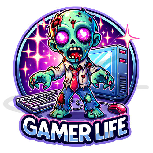 Gamer Life Backroad Graphx Best DTF Transfers Near Me UVDTF Stickers decals embroidery swag heat transfers direct to film