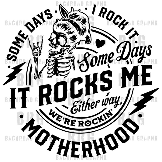 Motherhood rocks transfer Backroad Graphx Best DTF Transfers Near Me UVDTF Stickers decals embroidery swag heat transfers direct to film