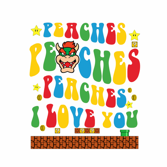 Bowser/peaches transfer Backroad Graphx Best DTF Transfers Near Me UVDTF Stickers decals embroidery swag heat transfers direct to film