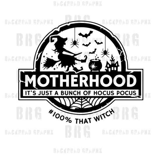 Witchy Motherhood Transfer Backroad Graphx Best DTF Transfers Near Me UVDTF Stickers decals embroidery swag heat transfers direct to film