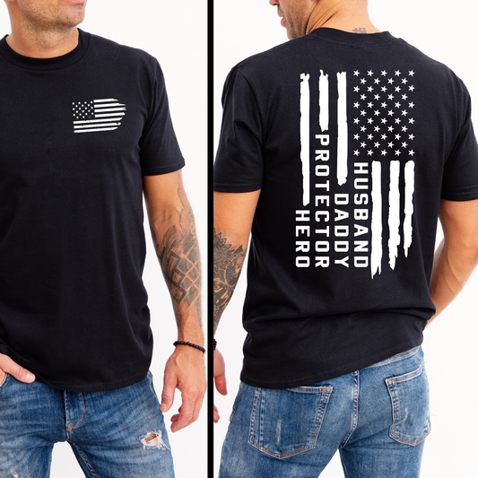 Dad Flag Backroad Graphx Best DTF Transfers Near Me UVDTF Stickers decals embroidery swag heat transfers direct to film